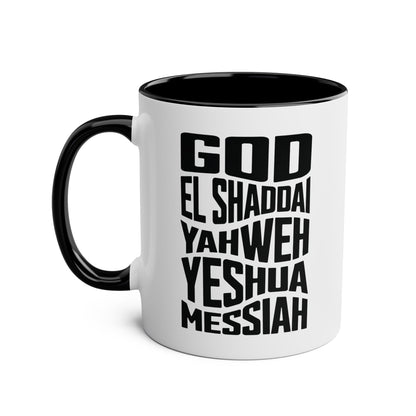 Names Of God Drinking Mug